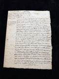 1788 French Notarial Manuscript Amsterdam Paper Watermark – Pre-Revolution Document