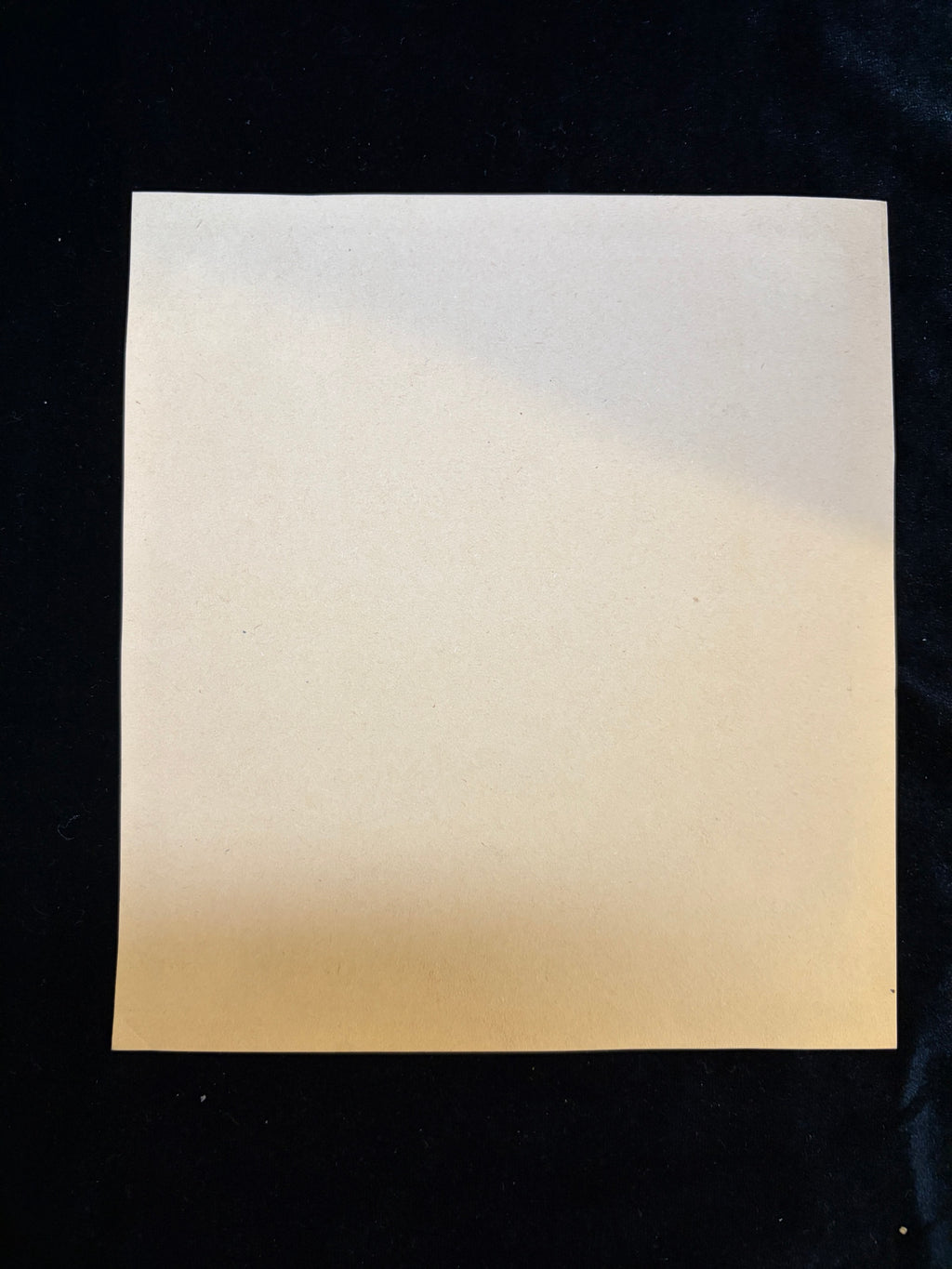 Back of the card mount of the 1830 First Communion certificate of Jeannette Rossignol