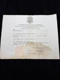1836 Catholic Church Ordination Certificate Bishop Jacobus-Franciscus Besson – Diocese of Metz – Embossed Seal