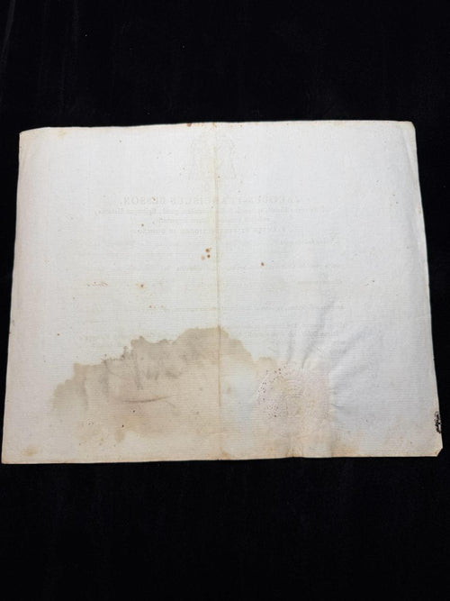 1836 Catholic Church Ordination Certificate Bishop Jacobus-Franciscus Besson – Diocese of Metz – Embossed Seal