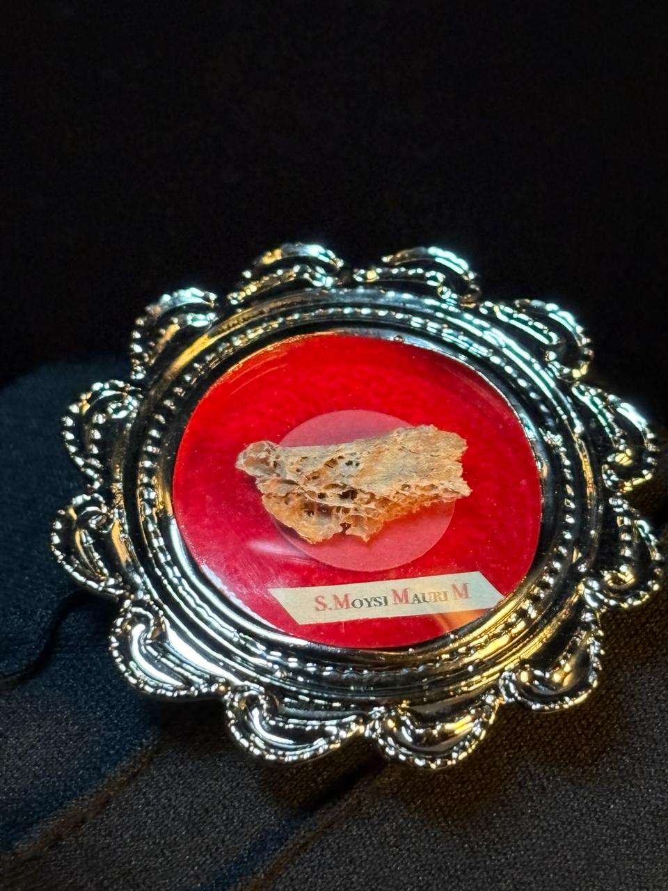 Rare 1st Class Relic of St. Moses the Ethiopian – 5cm Theca with 2009 COA