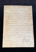 Autograph Letter of Cardinal Bartolomeo Pacca