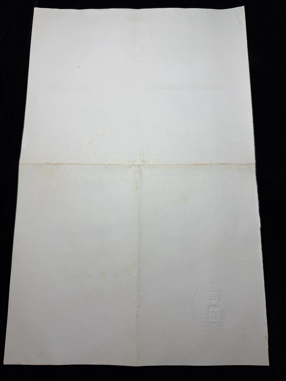 Episcopal Appointment Document – Bishop Dupont des Loges – Diocese of Metz – 1864