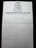 Episcopal Appointment Document – Bishop Dupont des Loges – Diocese of Metz – 1864