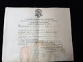 Episcopal Document Signed by Jacobus Franciscus Besson Bishop of Metz