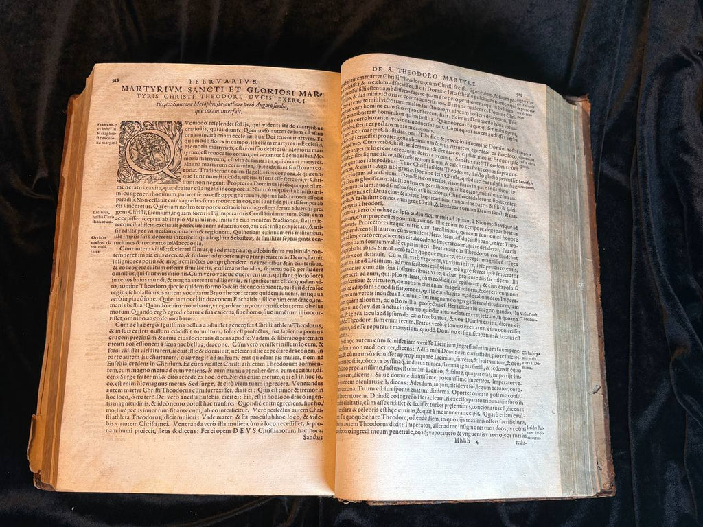 LIPOMANUS, Aloysius (1500–1559), and LAURENTIUS SURIUS (1522–1578)