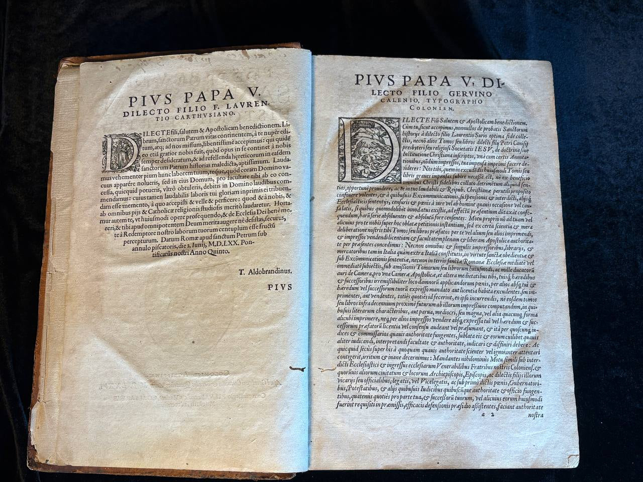 LIPOMANUS, Aloysius (1500–1559), and LAURENTIUS SURIUS (1522–1578)