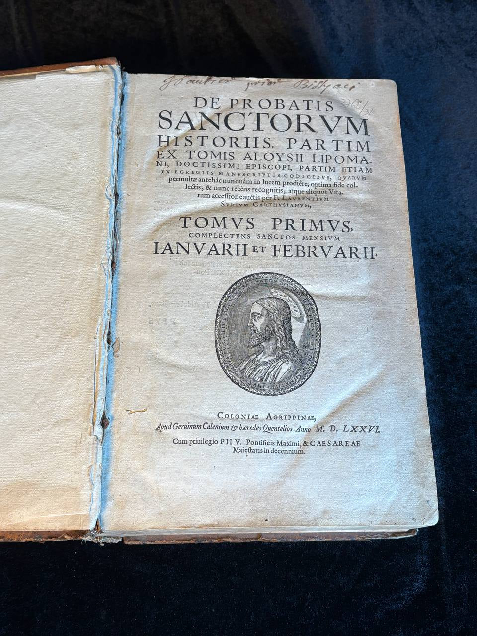 LIPOMANUS, Aloysius (1500–1559), and LAURENTIUS SURIUS (1522–1578)