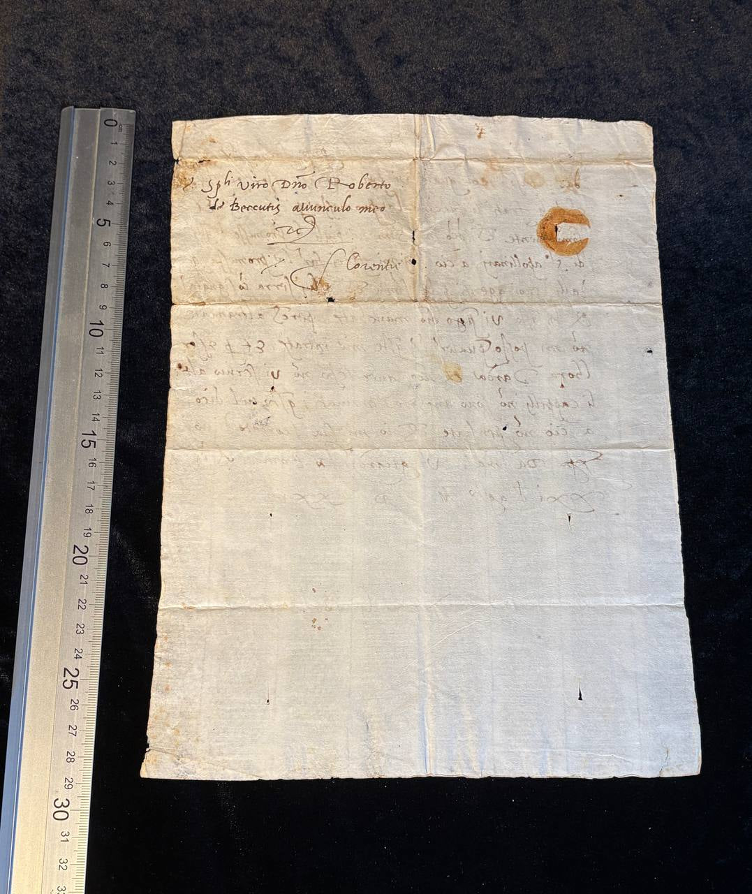 Medici – 1524 – Autograph Letter Signed (ALS) – Renaissance Italy