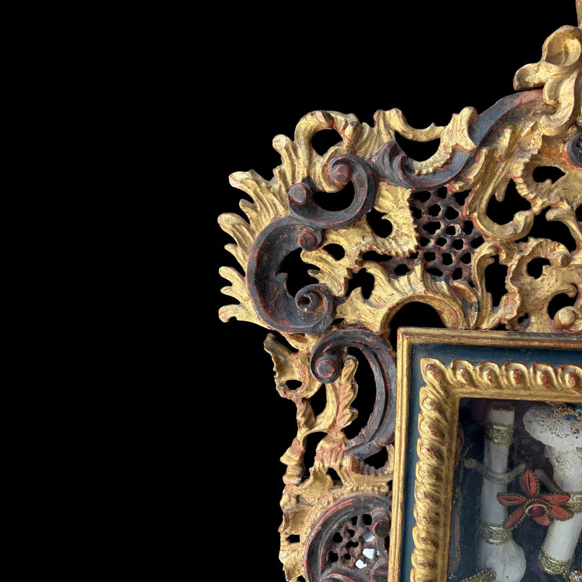 Monumental Baroque Altar-Reliquary with Major Relics of Saints Cosmas and Damian