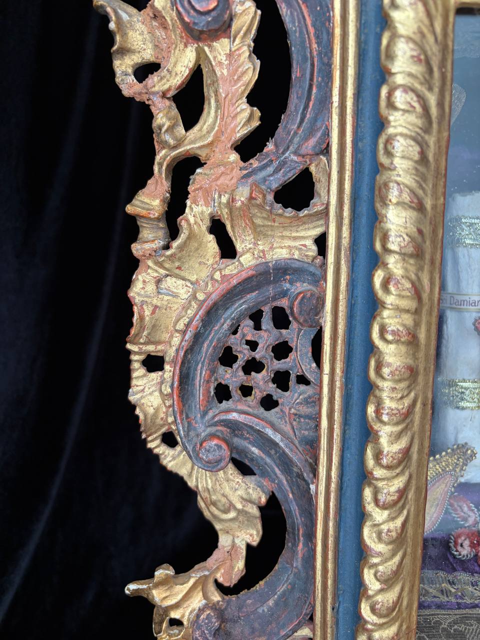 Monumental Baroque Altar-Reliquary with Major Relics of Saints Cosmas and Damian
