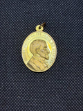 Vintage Saint Vincent de Paul & Miraculous Medal | Double-Sided Catholic Devotional Medalf