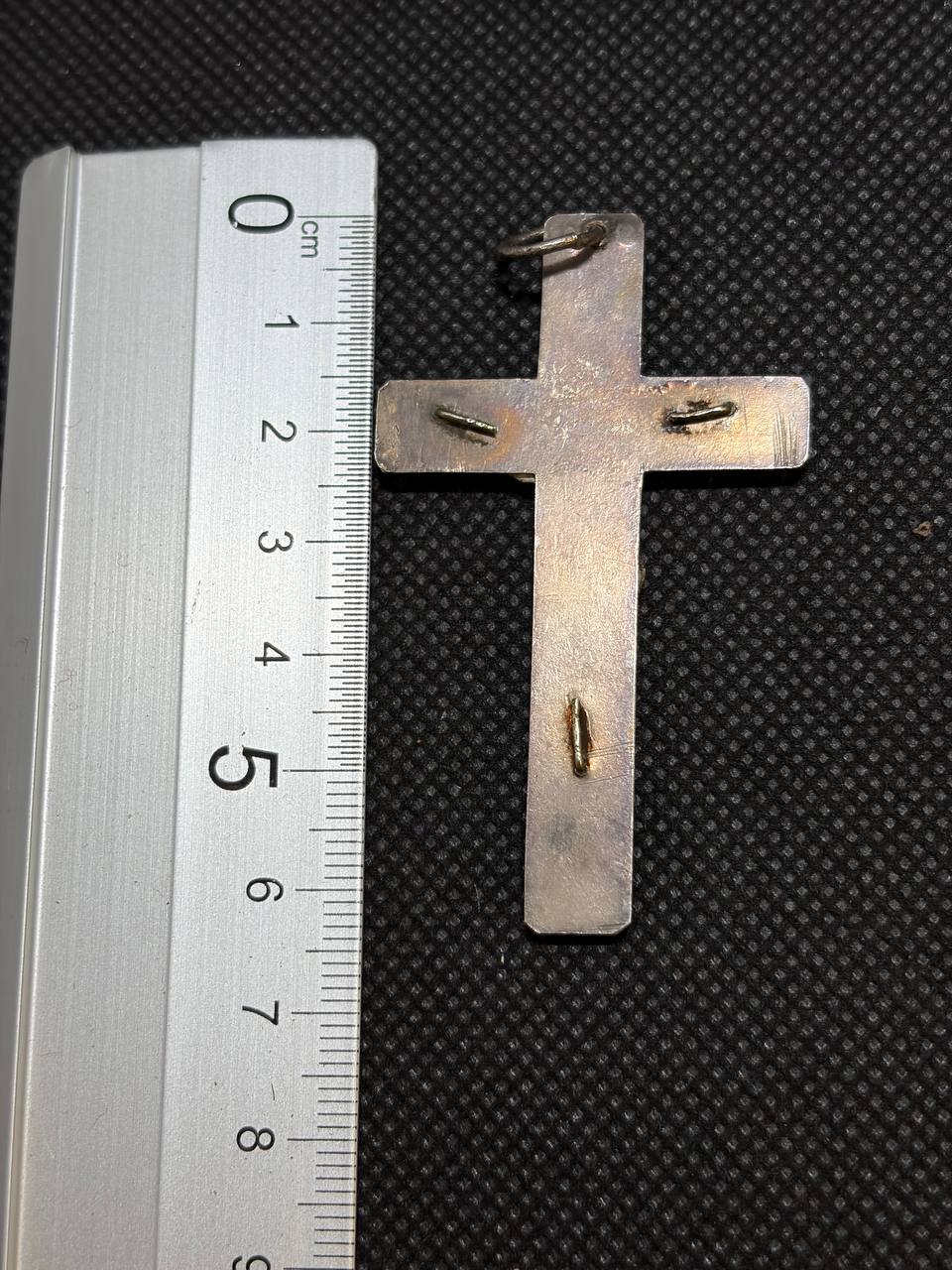Vintage Catholic Crucifix Pendant – Corpus Christi Cross, 6 cm