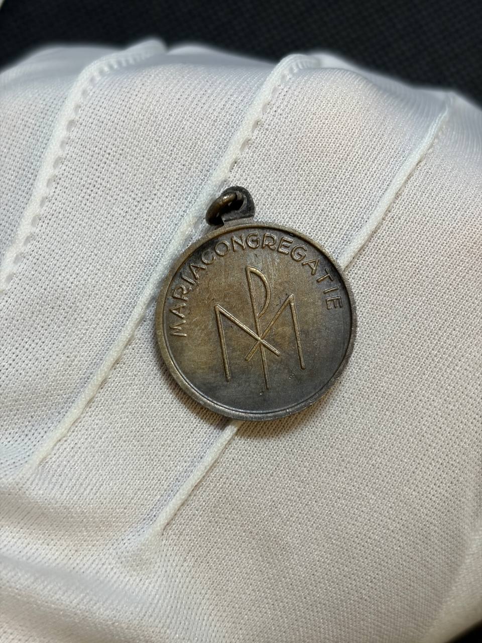 Maria Congregatie Catholic Medal – Virgin Mary Devotional Medal
