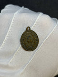 Antique Our Lady of the Pillar Medal – Virgen del Pilar, Zaragoza – Vintage Catholic Devotional Medal