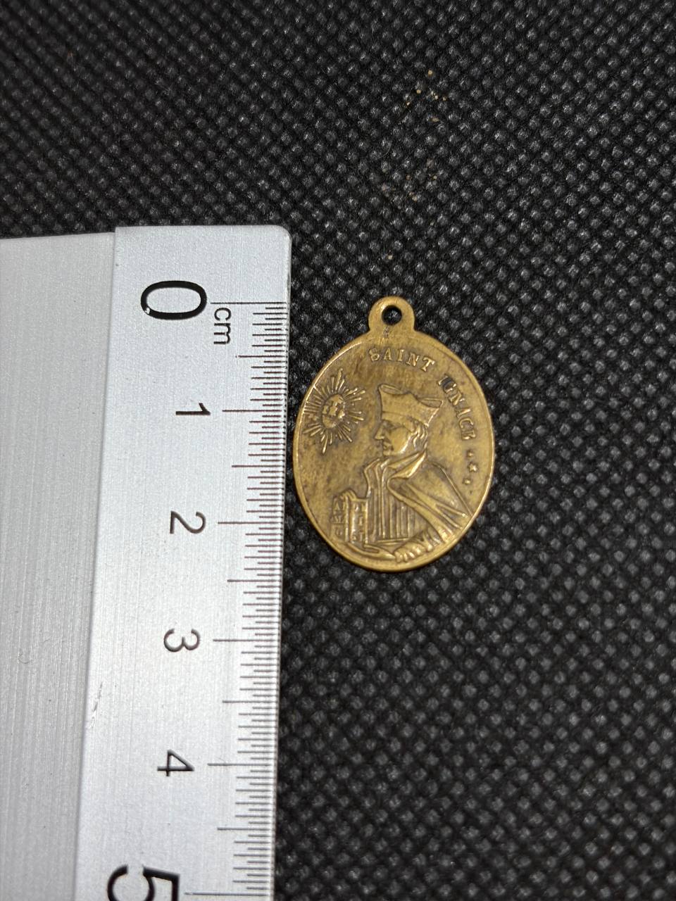 Saint Charles Borromeo Religious Medal – Antique Bronze Catholic Medal Pendant
