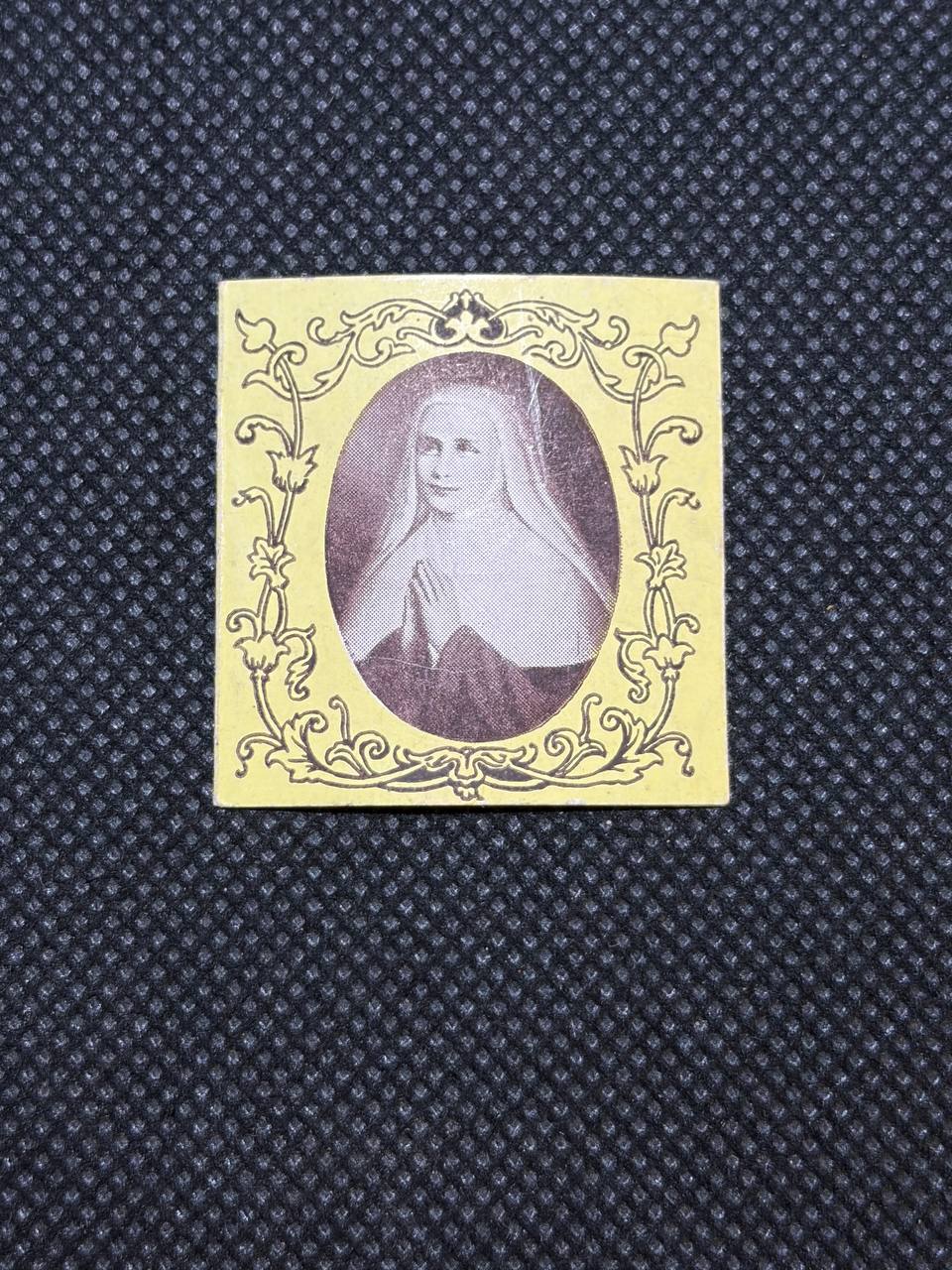 Blessed Maria-Celina of the Presentation – Rare Vintage Relic Card | Piece of Her Religious Habit