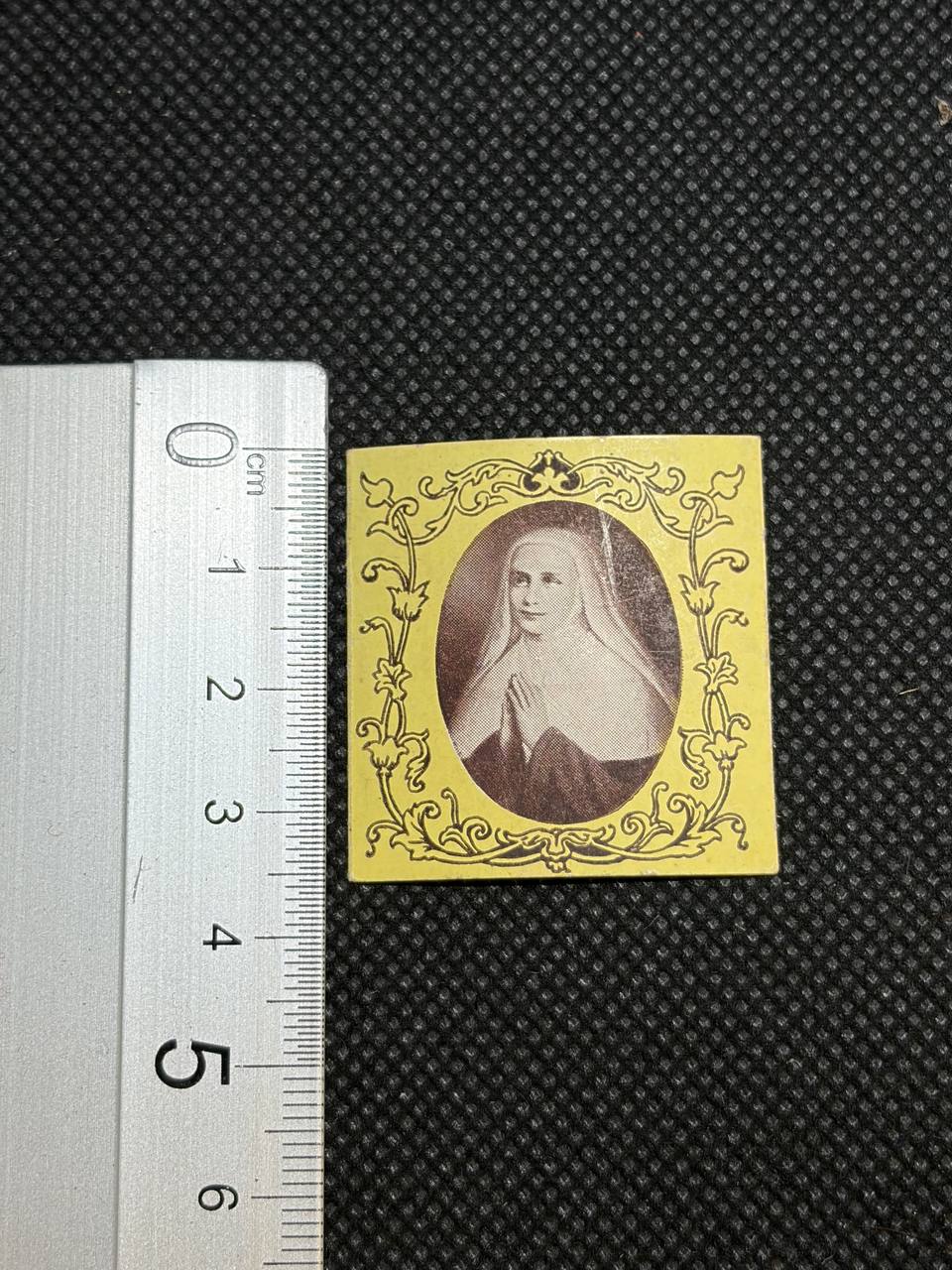 Blessed Maria-Celina of the Presentation – Rare Vintage Relic Card | Piece of Her Religious Habit