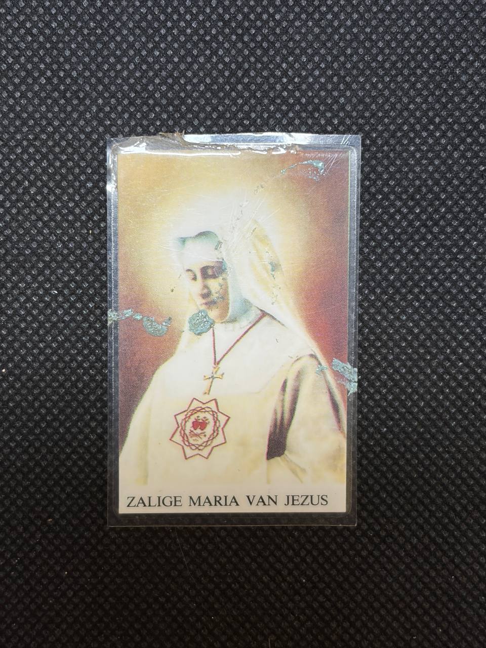 Blessed Maria of Jesus Deluil-Martiny Relic Card – Cloth Relic from Her Clothing