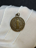 Saint Benedict Medal – Benedictine Cross, PAX & Protective Latin Inscription