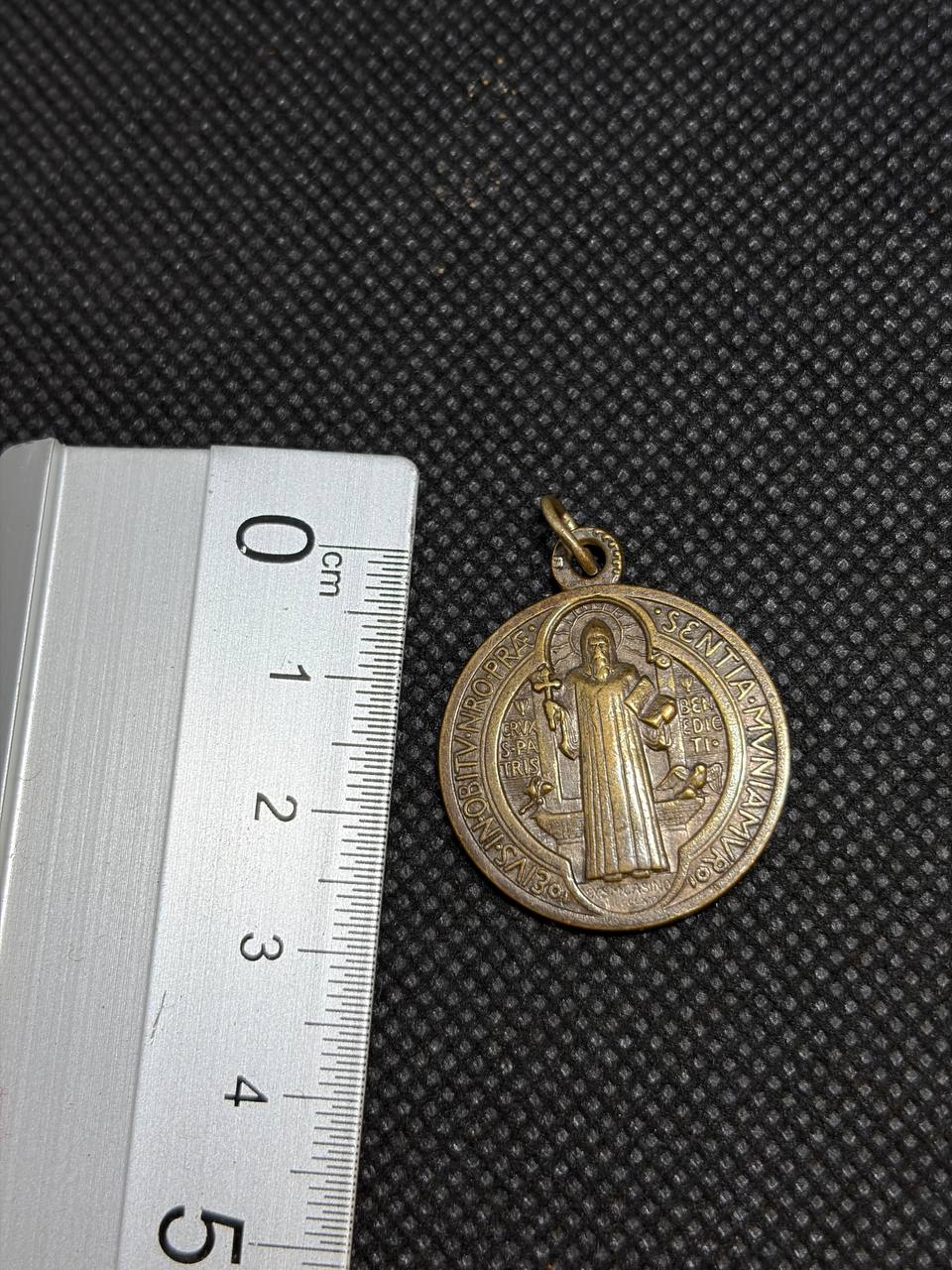 Saint Benedict Medal – Benedictine Cross, PAX & Protective Latin Inscription