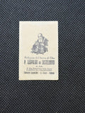 Saint Leopold Mandic Relic Card – P. Leopoldo da Castelnuovo | Vintage Catholic Relic