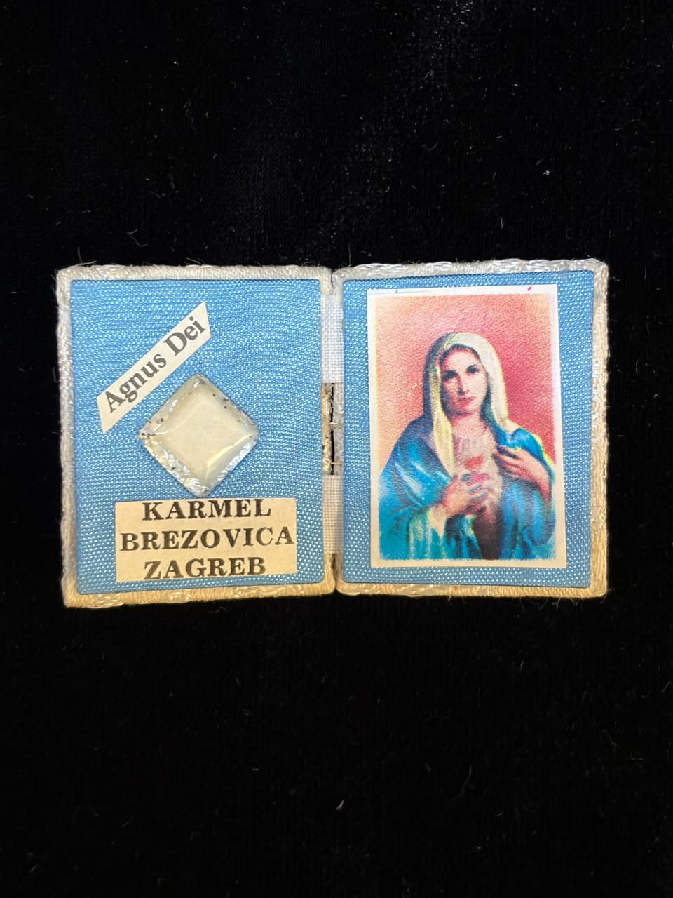 Antique Relic Card – Saint Madeleine Sophie Barat – Textile Relic & Prayer Booklet