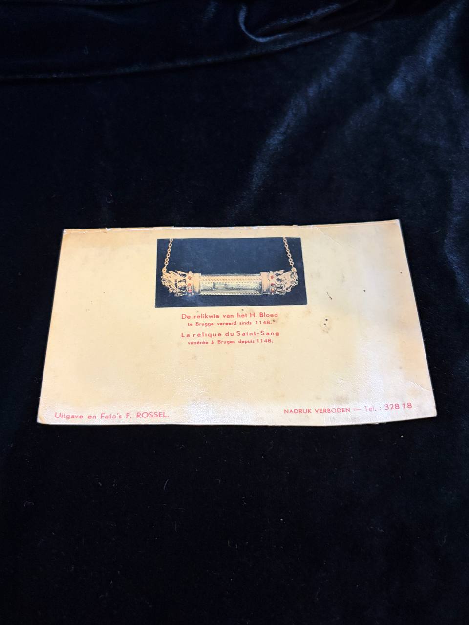 Antique Relic of Saint Madeleine-Sophie Barat – Vintage Catholic Prayer Booklet, c. 1909