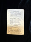 Antique Catholic Devotional Card – Precious Blood of Christ, Bruges, Belgium, 1922