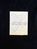 Antique Catholic Relic – Textile Devotional Relic Touched to the Sacred Heart and Arm of Saint Teresa of Jesus