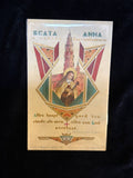 Blessed Anna of Saint Bartholomew Relic Card – Ex Linteis, 1934