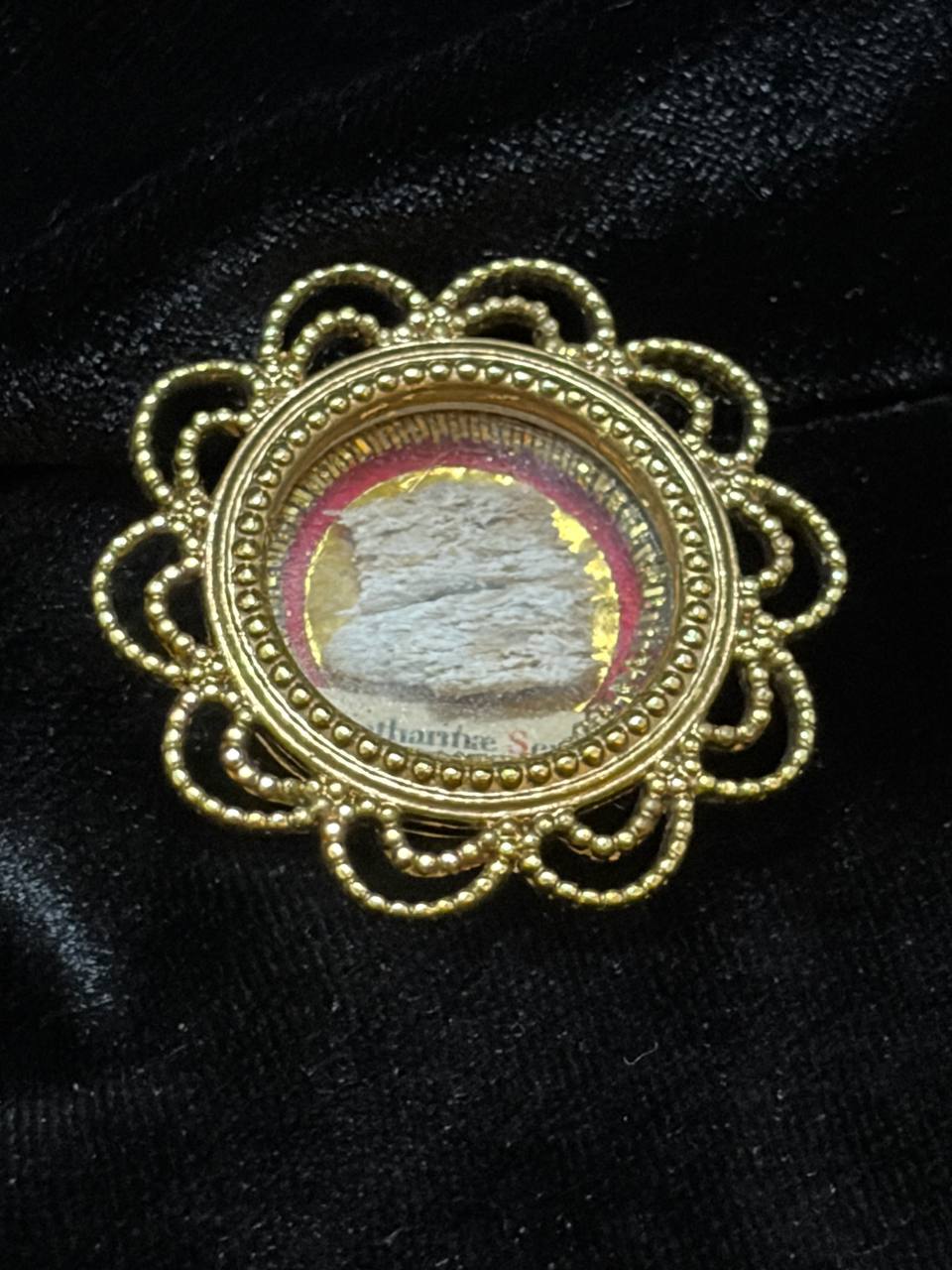 Rare Antique Relic of Saint Catherine of Siena | 19th-Century Reliquary & Episcopal Authentication