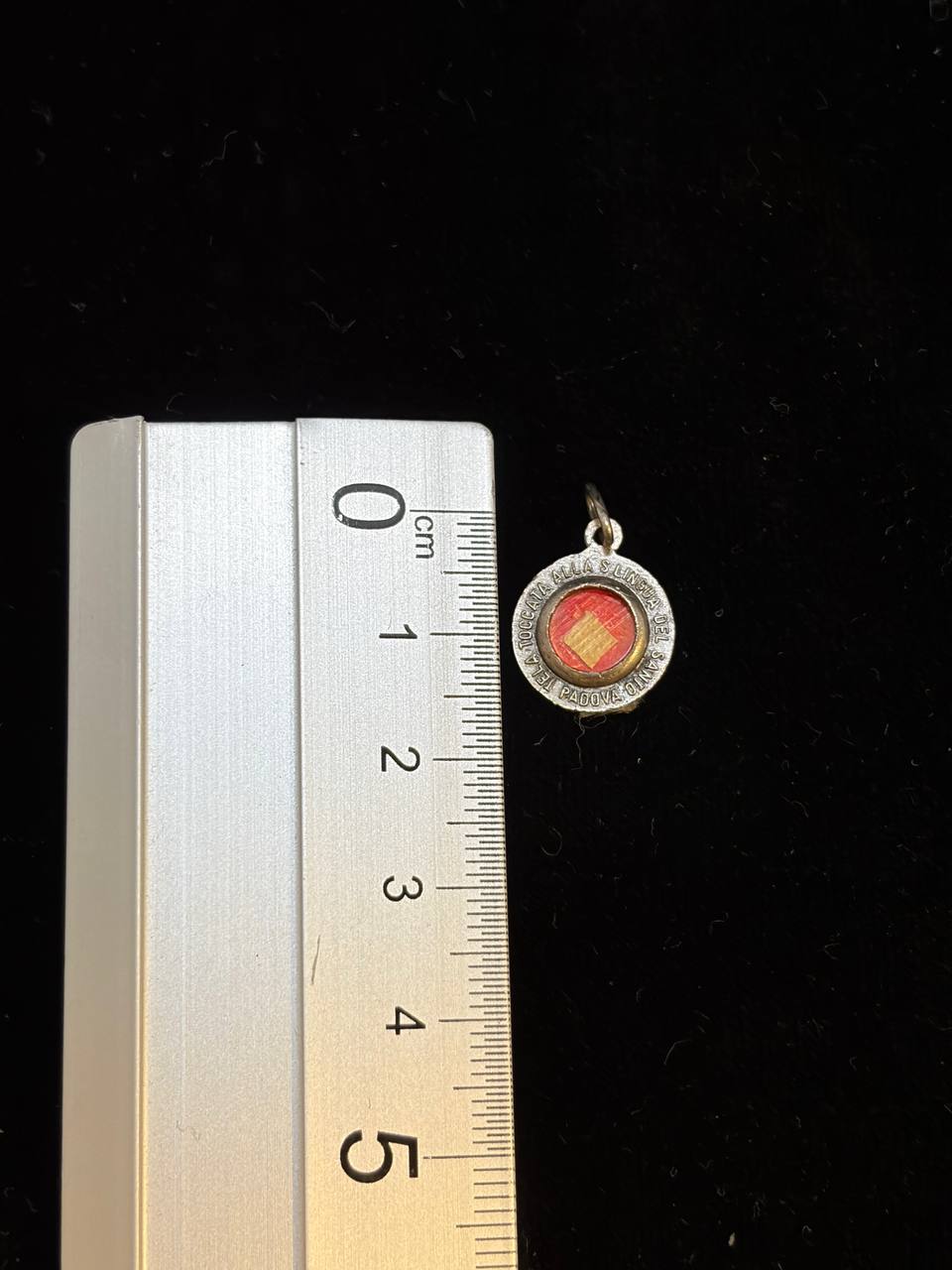 Antique Catholic Relic Medal | Sealed Wax Reliquary Pendant with Sacred Fragment