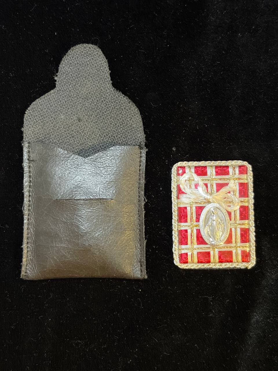 Antique Agnus Dei Reliquary | Saint Clare & Saint Colette | Original Devotional Case