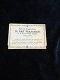 Antique Relic Card of Saint Francis of Assisi | Leaves from the Miraculous Rose Garden | Assisi