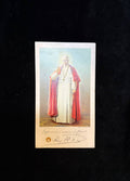 Rare 1954 Saint Pius X Devotional Card | Pre-Canonization Catholic Prayer Card | Original Ecclesiastical Seal