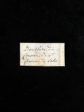 Rare Relic of Saint Francis de Sales | Fragment of His Chasuble Lining | Antique Handwritten Relic Label