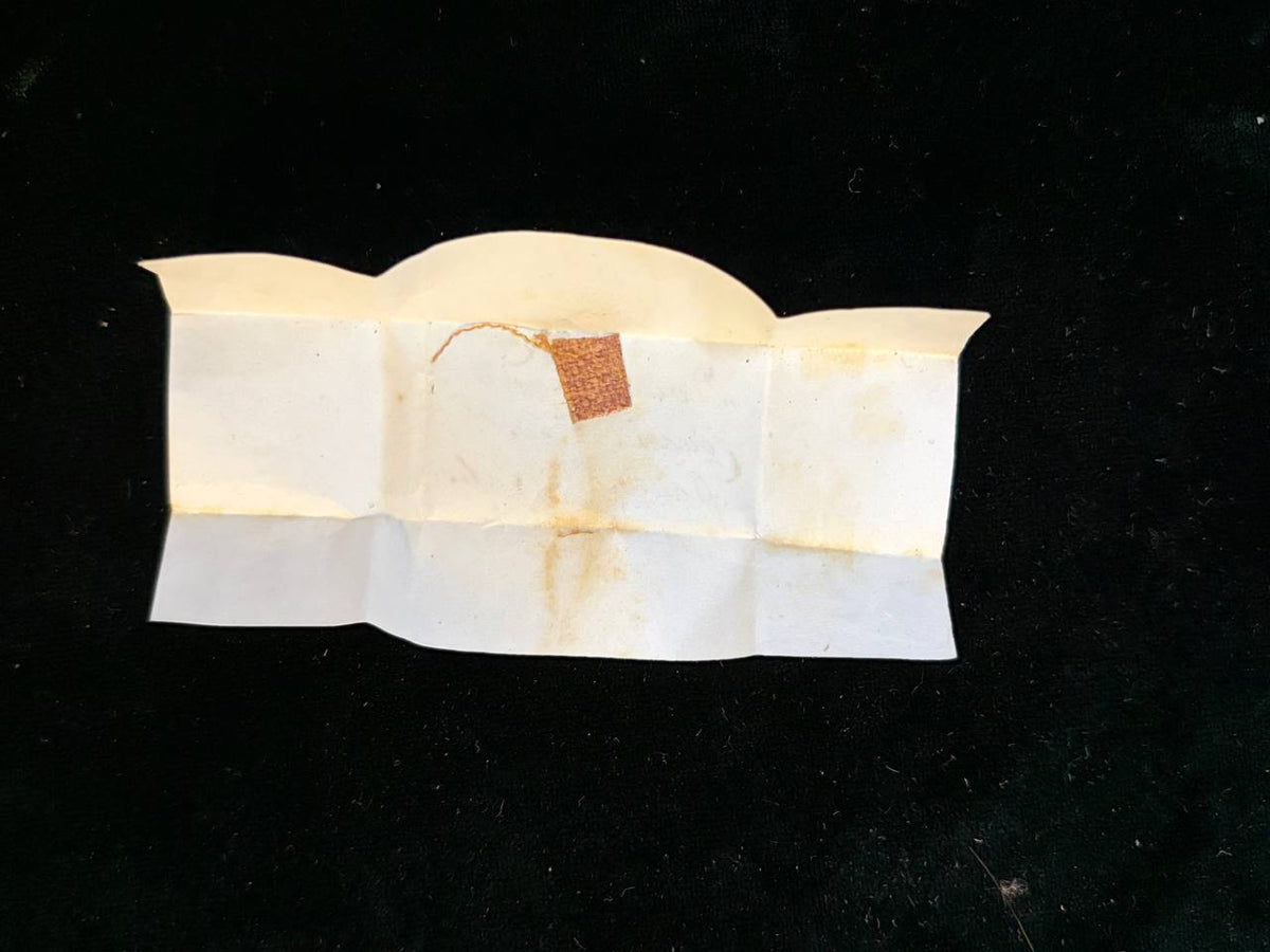 Rare Relic of Saint Francis de Sales | Fragment of His Chasuble Lining | Antique Handwritten Relic Label