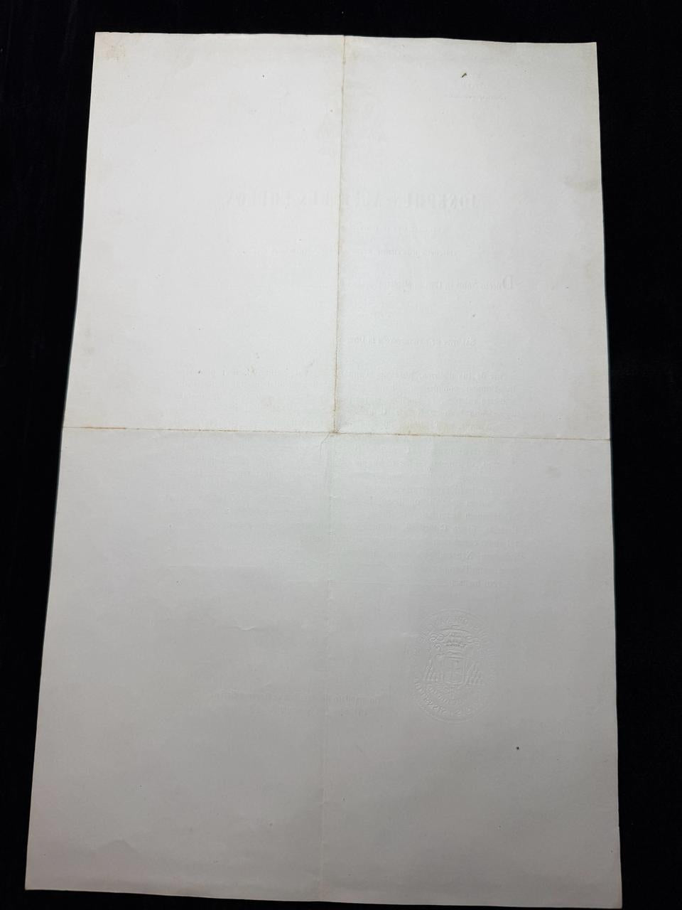 Rare 1876 Catholic Episcopal Document – Bishop Joseph-Alfred Foulon Rare 1876 Catholic Episcopal Document Bishop Joseph