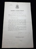 Rare 1876 Catholic Episcopal Document – Bishop Joseph-Alfred Foulon Rare 1876 Catholic Episcopal Document Bishop Joseph
