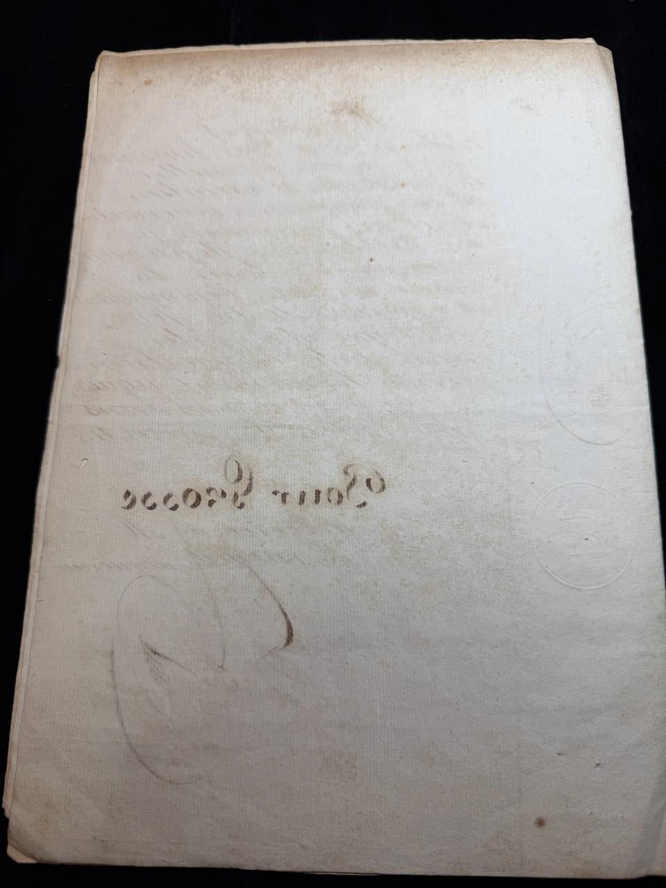 Royal French Notarial Document Louis-Philippe I – Nancy – 19th Century