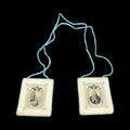 Antique Devotional Scapular Notre Dame de Grâce &amp; Our Lady of Carmel