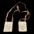 Antique Catholic Brown Scapular Our Lady of Mount Carmel Devotional