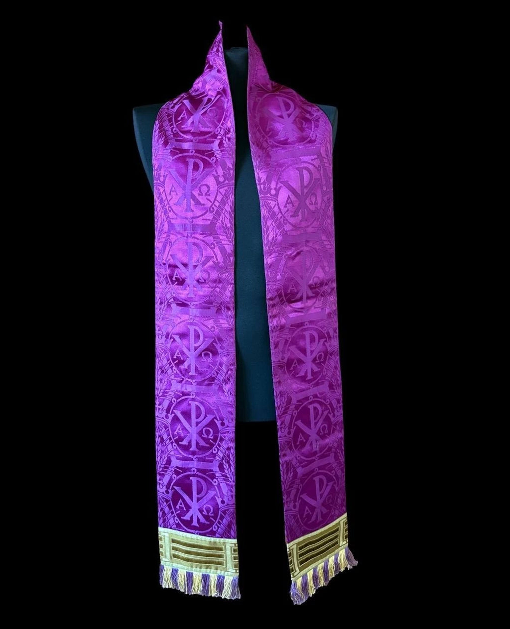 New embroidered liturgical stole.