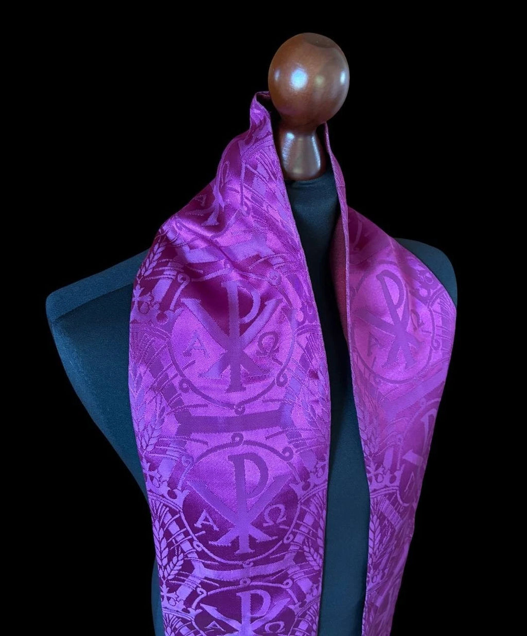 New embroidered liturgical stole.