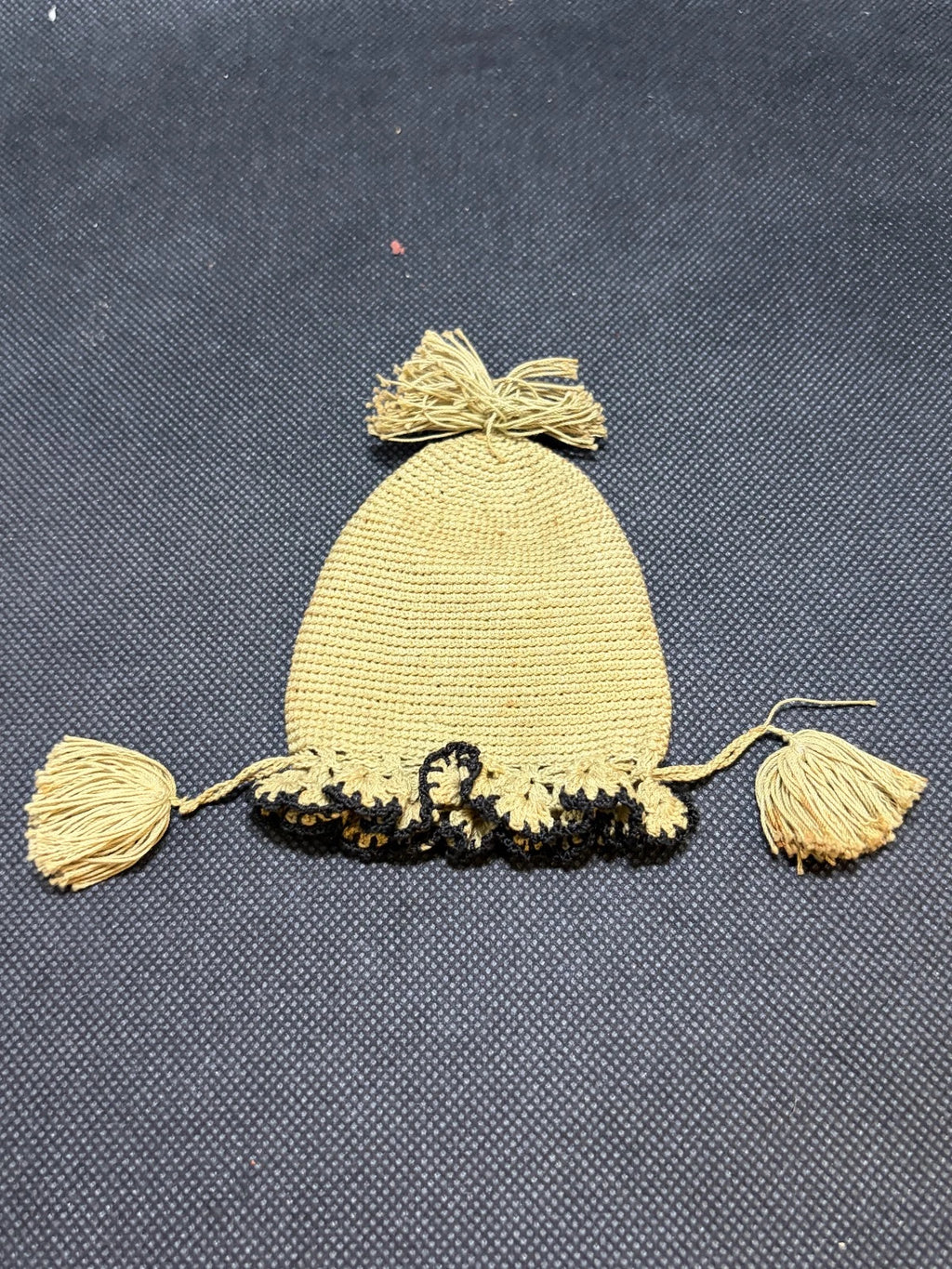 Antique Catholic Crocheted Liturgical Purse Monogram T Religious Textile