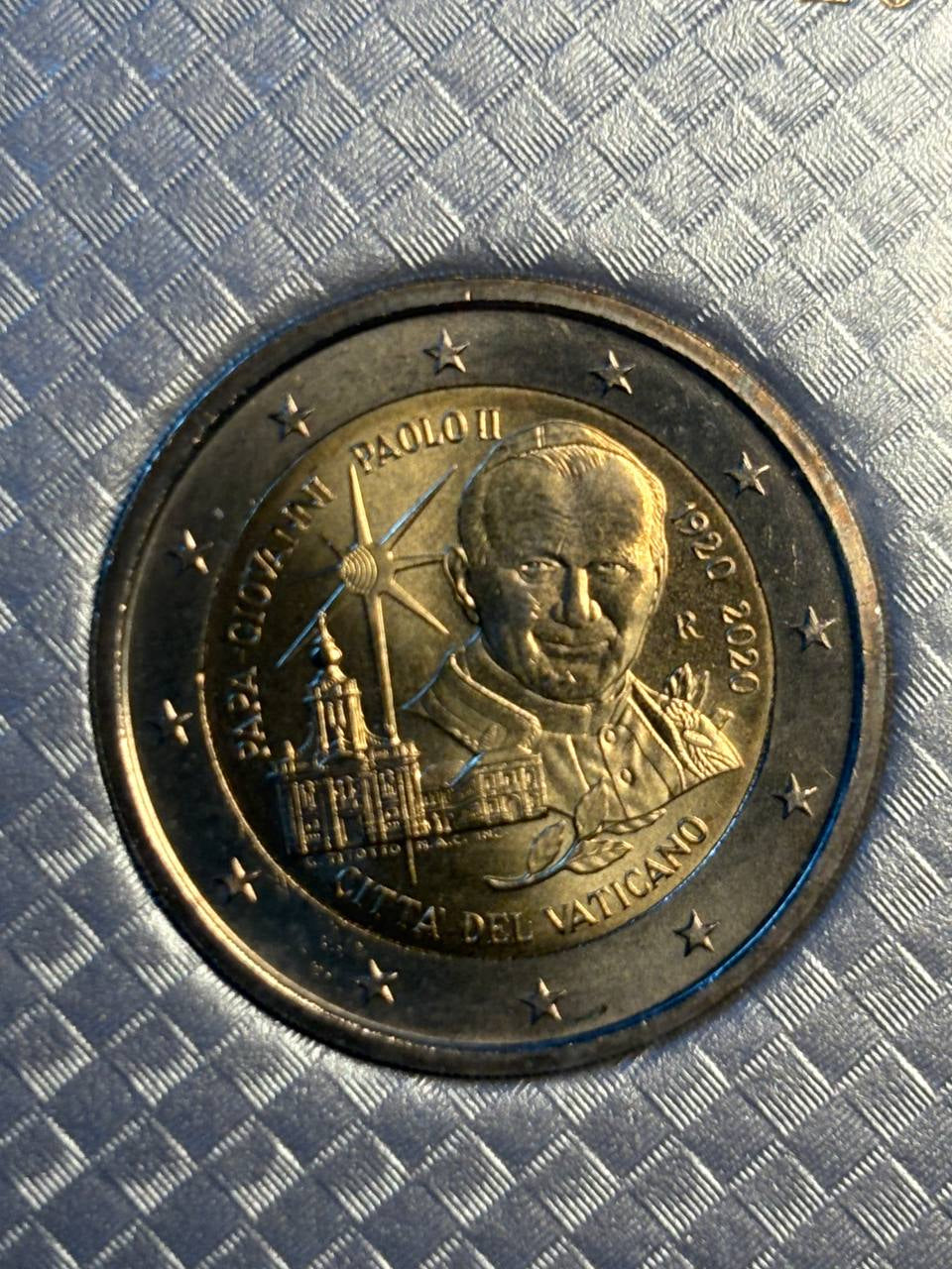 Vatican City 2 Euro Commemorative Coin – 2020 Centenary of the Birth of Saint John Paul II