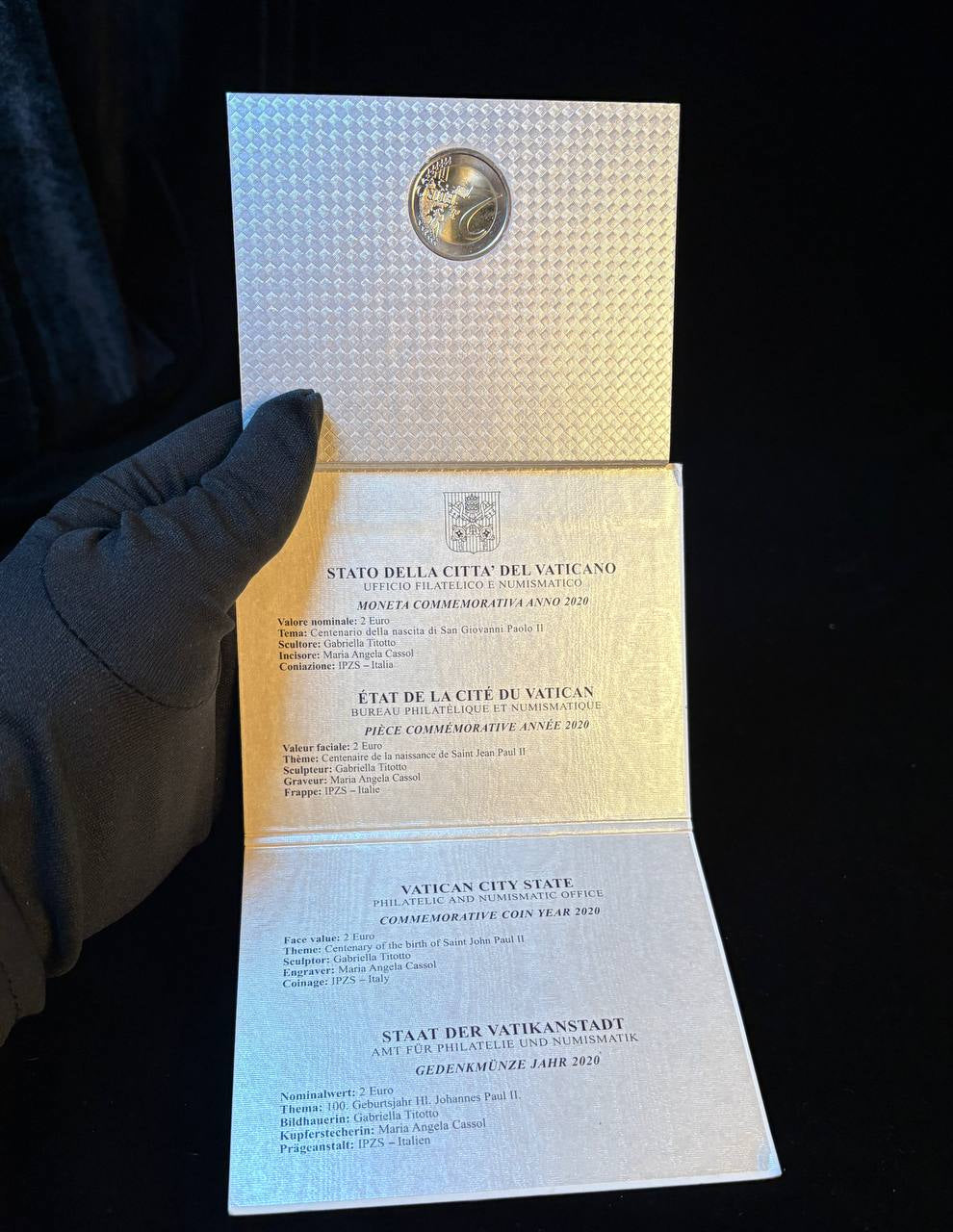 Vatican City 2 Euro Commemorative Coin – 2020 Centenary of the Birth of Saint John Paul II