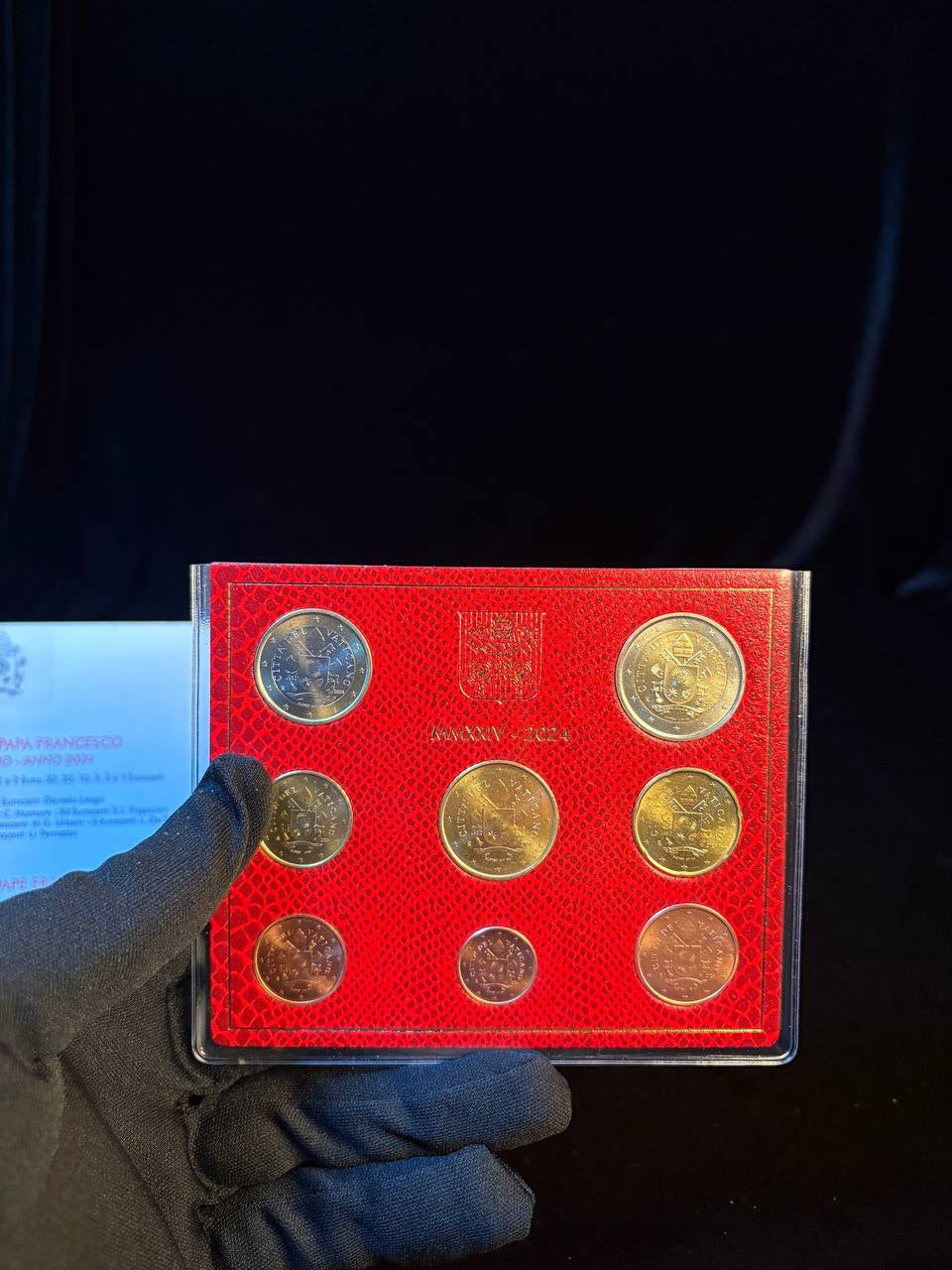 VATICAN CITY STATE Official Euro Coin Set – 2024 Pontificate of Pope Francis